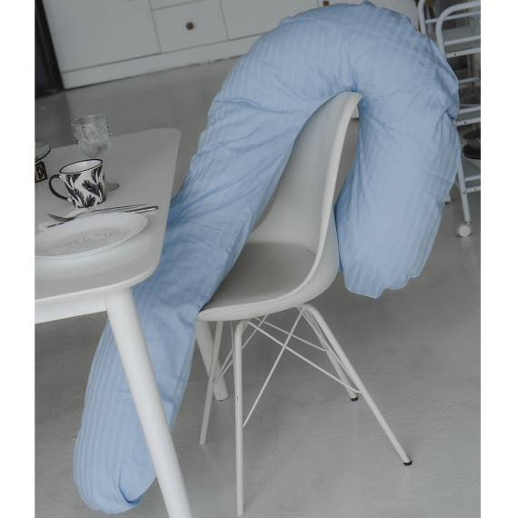 Подушка Джей для вагітних від KDphilosophy (ніжно-блакитний)