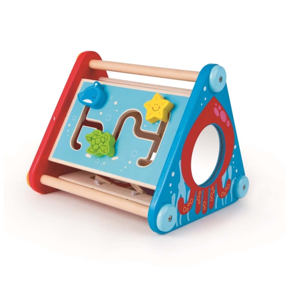 Дерев'яний бізібокс Hape 5 в 1