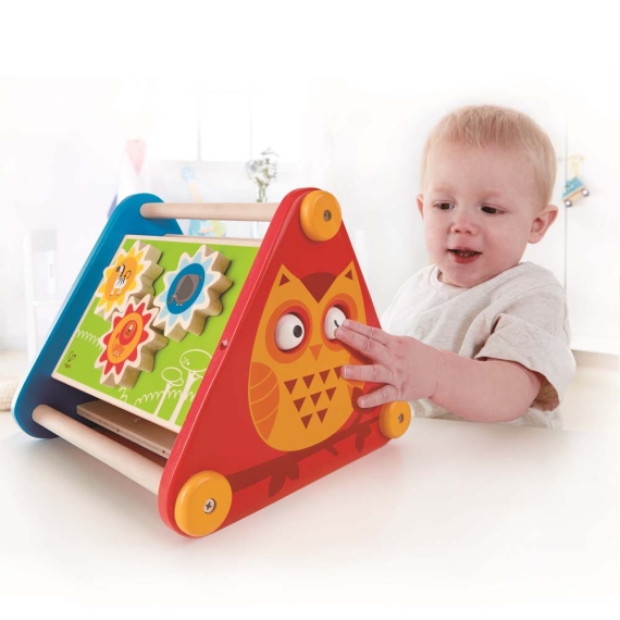 Дерев'яний бізібокс Hape 5 в 1