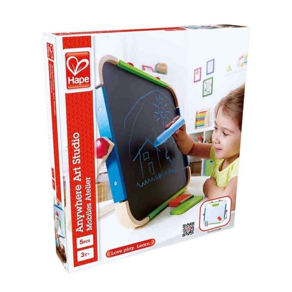Дошка магнітно-маркерна Hape Арт-студія на підставці