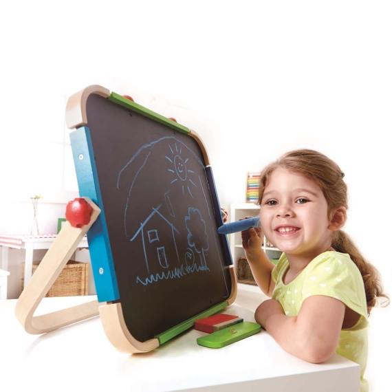 Дошка магнітно-маркерна Hape Арт-студія на підставці