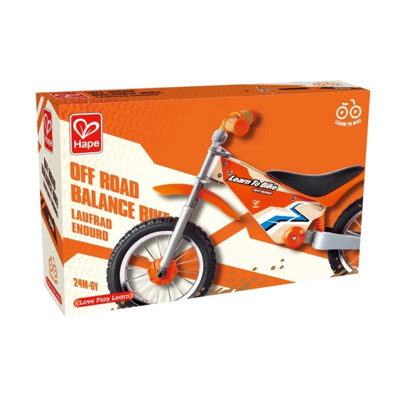 Біговел Hape двоколісний (помаранчевий)