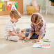 Пазл Hape Динозаври з розмальовкою