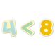 Набір магнітів Hape Цифри, 54 шт