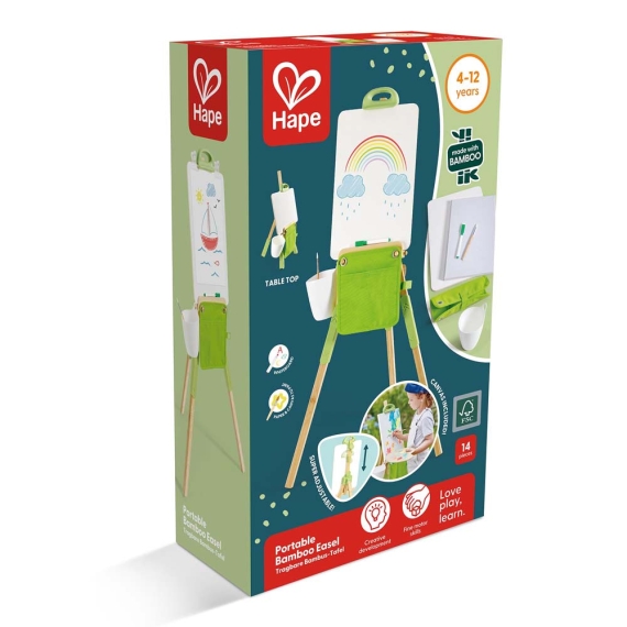 Бамбуковий мольберт Hape портативний