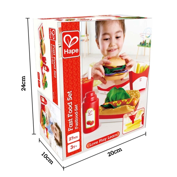 Іграшкові продукти Hape Фаст-фуд