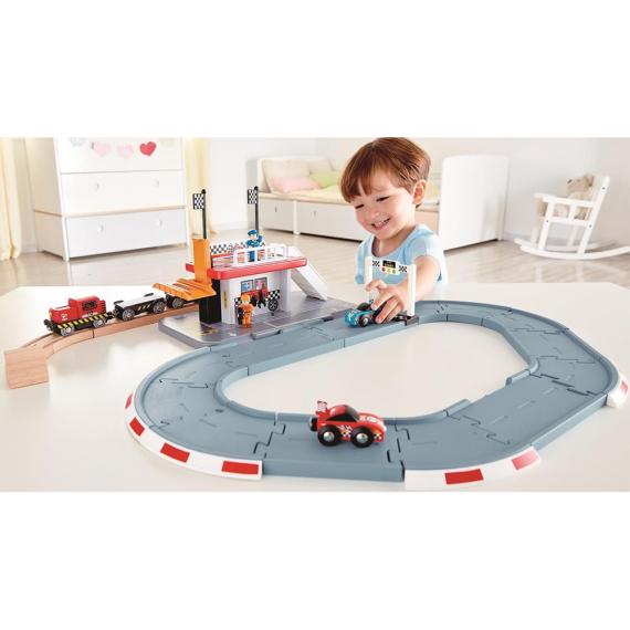 Автотрек Hape Гоночна траса та станція