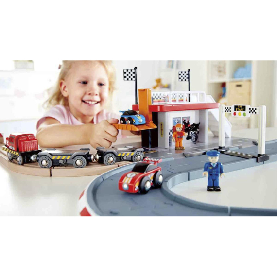 Автотрек Hape Гоночна траса та станція