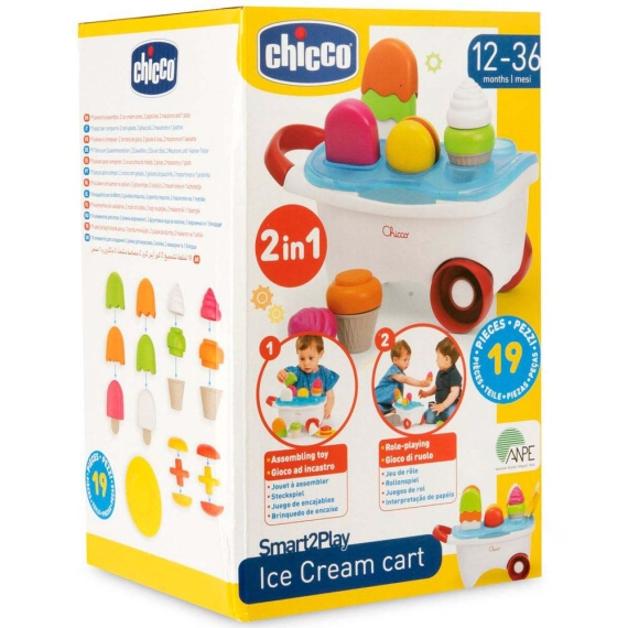 Іграшка-сортер Chicco Візок з морозивом