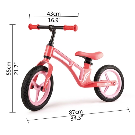 Біговел Hape Нове дослідження двоколісний (рожевий)