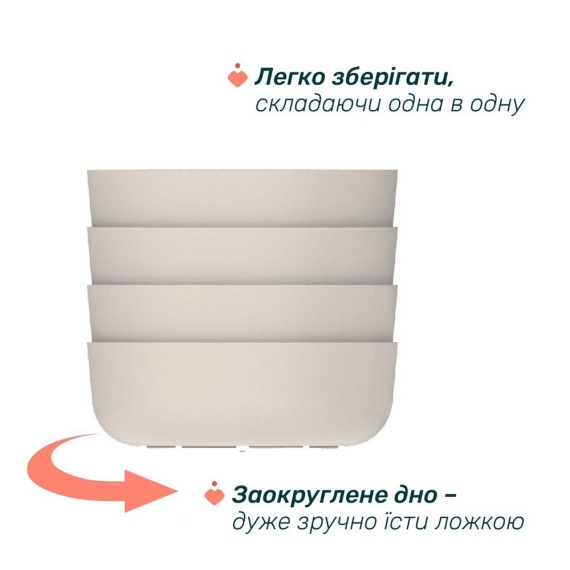 Миска для годування з кришкою Chicco, від 6 місяців (колір 15)