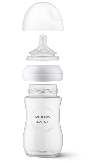 Пляшечка для годування Philips AVENT Natural, природний потік, 260 мл