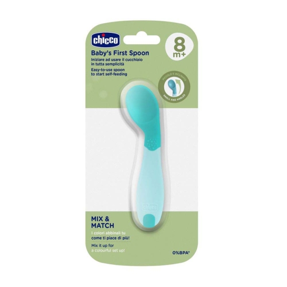 Ложка Chicco First Spoon, від 8 місяців (колір 20)