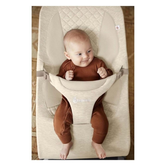 Крісло-шезлонг Ergobaby Evolve Bouncer (Cream)