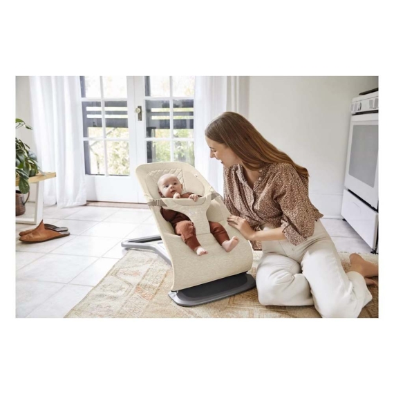 Крісло-шезлонг Ergobaby Evolve Bouncer (Cream)