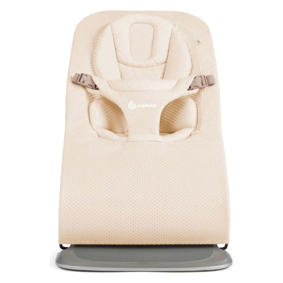 Крісло-шезлонг Ergobaby Evolve Bouncer (Cream Mesh)