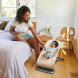 Крісло-шезлонг Ergobaby Evolve Bouncer (Cream Mesh)