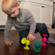 Набір сенсорних брязкалець Fat Brain Toys pipSquigz, 3 шт