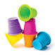 Тактильна Іграшка Fat Brain Toys Suction Kupz М'які чашки, 6 шт