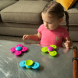 Набір прорізувачів-спінерів із присосками Fat Brain Toys Whirly Squigz, 3 шт