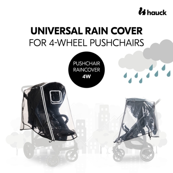 Дощовик Hauck Pushchair Raincover 4W