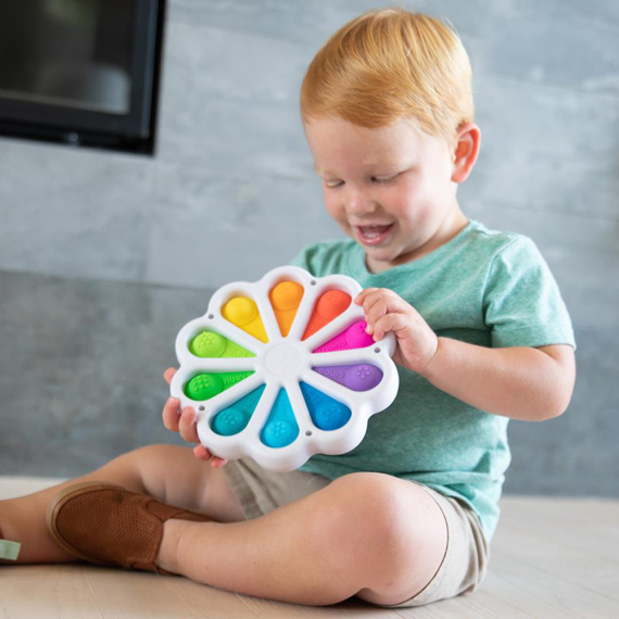 Іграшка-антистрес Fat Brain Toys dimpl digits Кольорові пелюстки