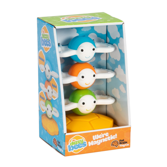 Магнітна пірамідка Fat Brain Toys Dizzy Bees Веселі бджілки