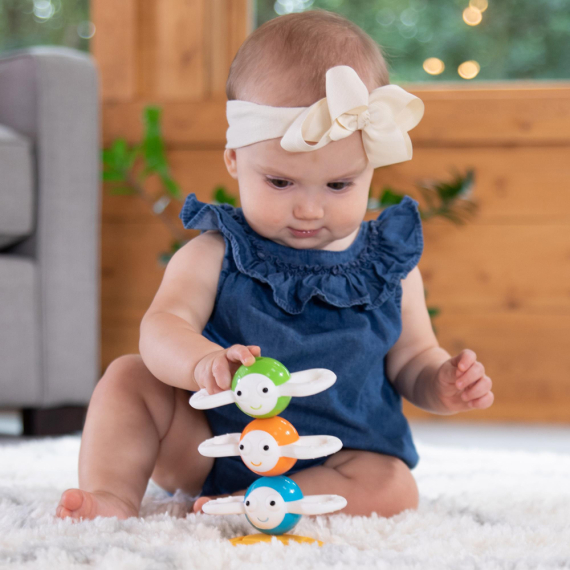 Магнітна пірамідка Fat Brain Toys Dizzy Bees Веселі бджілки