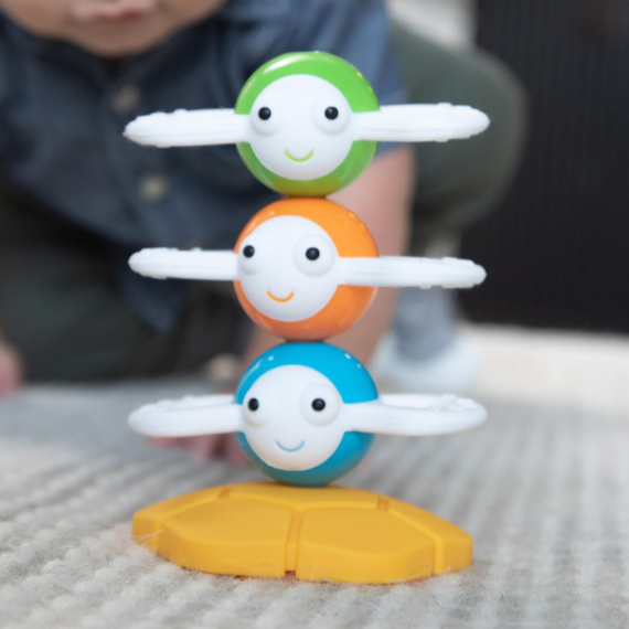 Магнітна пірамідка Fat Brain Toys Dizzy Bees Веселі бджілки