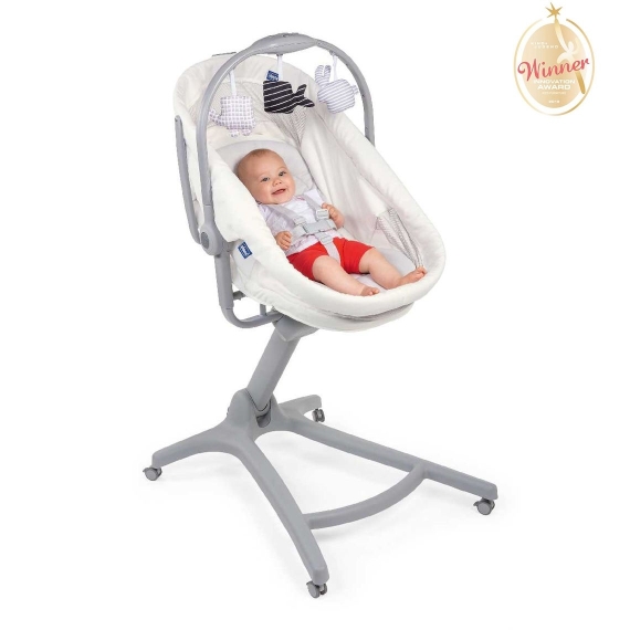 Ліжечко-стільчик для новонародженого Chicco Baby Hug Air 4 в 1 (колір 30)