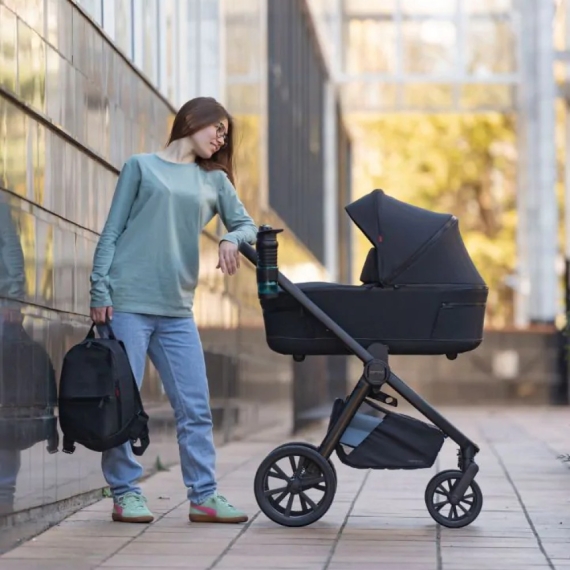 Універсальна коляска 2 в 1 CARRELLO Omega CRL-6540/1 (Cosmo Black)