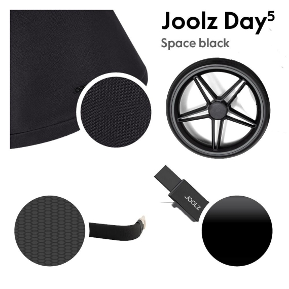 Універсальна коляска 2 в 1 Joolz Day 5 (Space black)