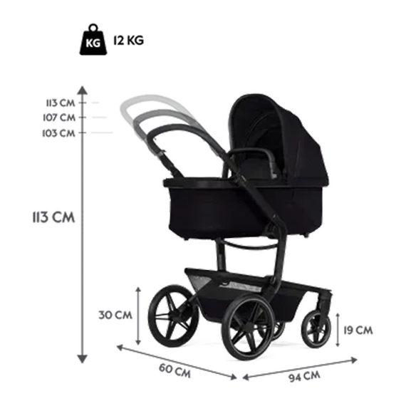 Універсальна коляска 2 в 1 Joolz Day 5 (Space black)