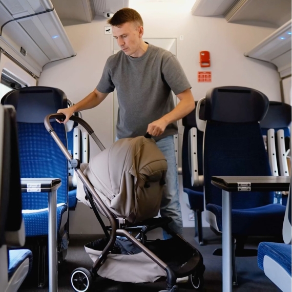 Універсальна коляска 2 в 1 CARRELLO Magia CRL-6555 (Cocoa Beige)