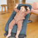 Крісло-шезлонг Ergobaby Evolve Bouncer (Oxford Blue)
