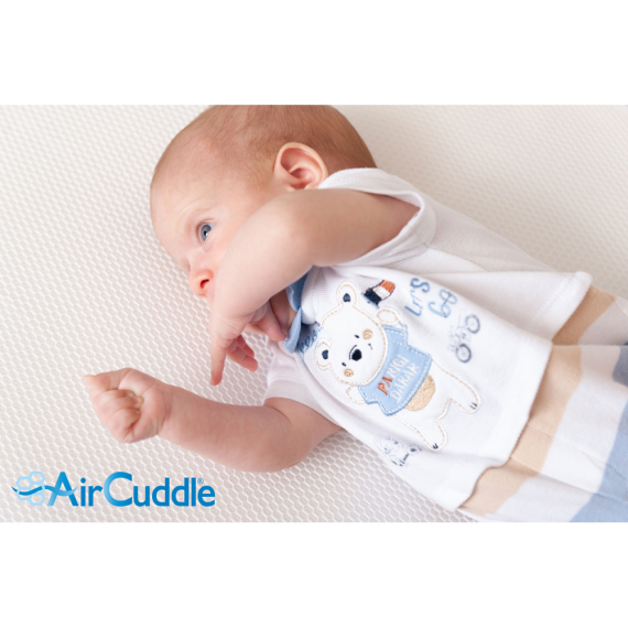 Матрац AirCuddle Bambio Safe Combo 60x120 см з наматрацником Top Safe
