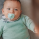 Пустушка анатомічна Memories - Історії малюків, 6-18 місяців, 2 шт (зелена)