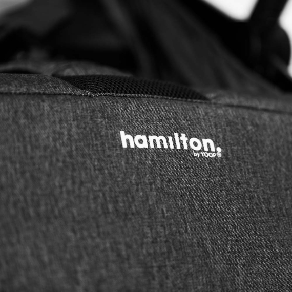 Прогулочная коляска Hamilton by Yoop XL (Dark Grey)