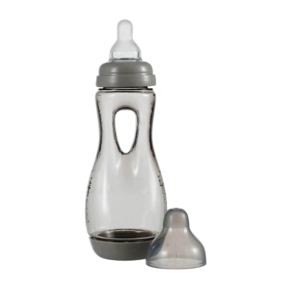 Антиколиковая бутылочка Difrax с силиконовой соской и проемом для держания Live, 240 мл (цвет в асортименте)