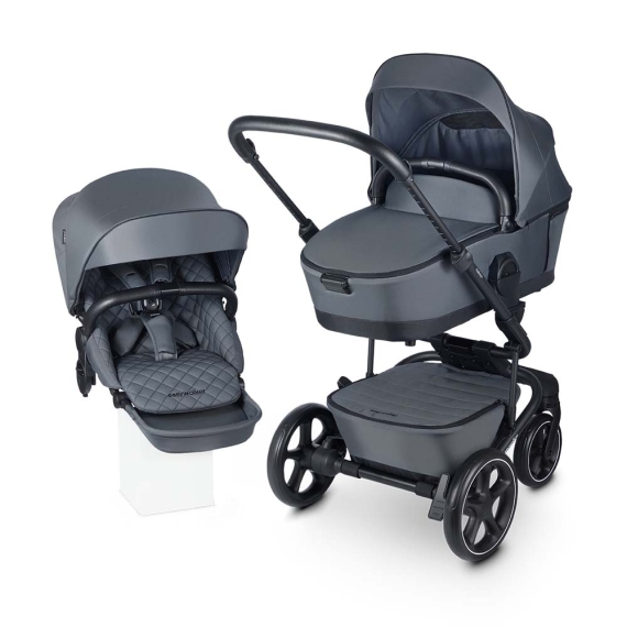 Універсальна коляска 2 в 1 Easywalker Harvey 5 Premium MIDDLE LUX (Mineral Grey)