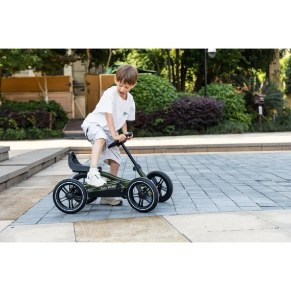 Велокарт дитячий Qplay Go Kart (Army Green)