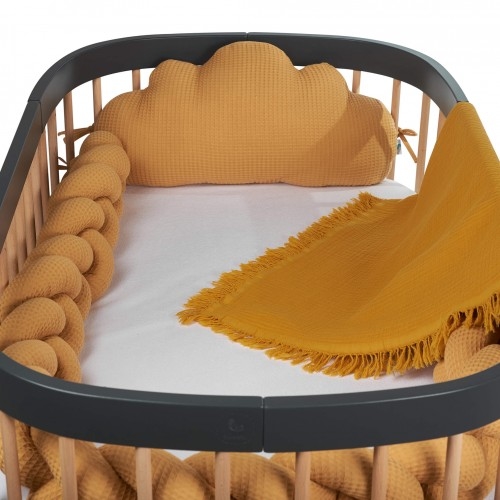 Подушка-защита Облако в кроватку Tweeto (горчичная)
