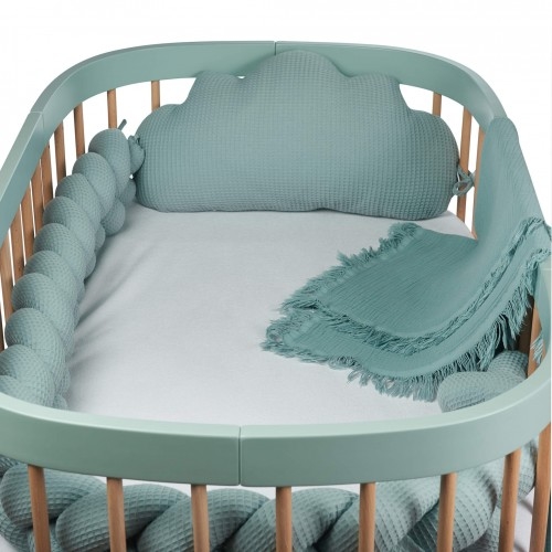 Подушка-захист Хмаринка у ліжечко Tweeto (м'ятна)