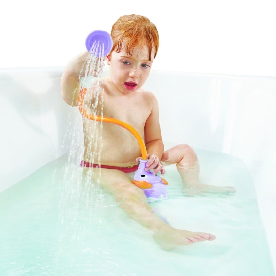 Игрушка-душ для ванной Yookidoo Слоник (сиреневый)