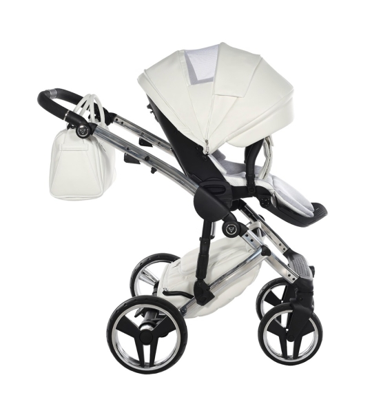 Універсальна коляска 2 в 1 Junama  Individual (White/Silver 15)