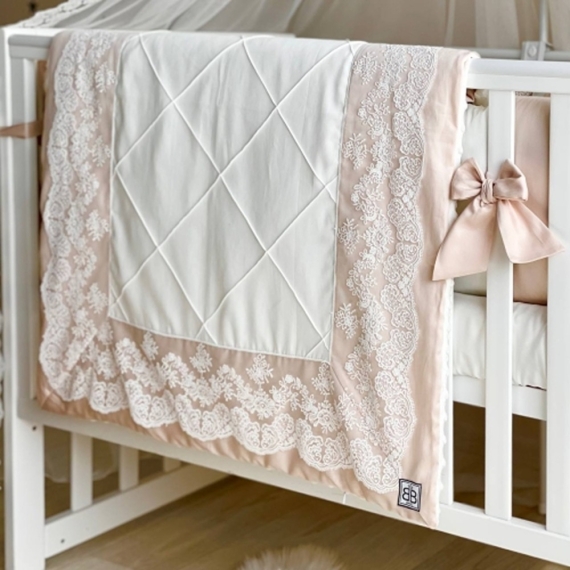Комплект постільної білизни Baby Chic Колекція №1 Classic, 4 елементи (крем)