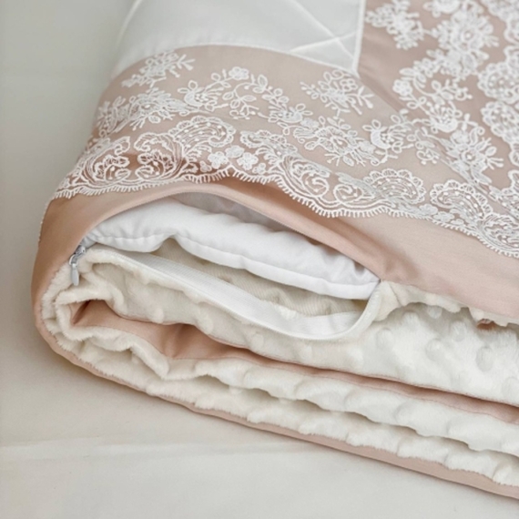 Комплект постільної білизни Baby Chic Колекція №1 Classic, 4 елементи (крем)