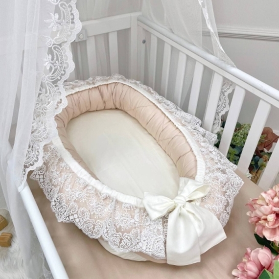 Комплект постільної білизни Baby Chic Колекція №1 Classic, 4 елементи (крем)