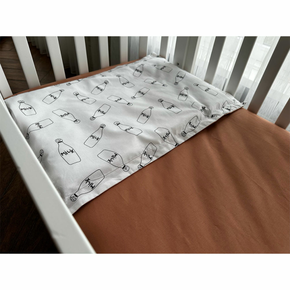 Комплект постільної білизни для немовлят Люлі (Молочко)