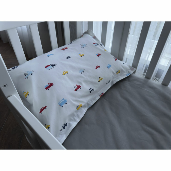Комплект постельного белья для младенцев Люлі (Машинки)